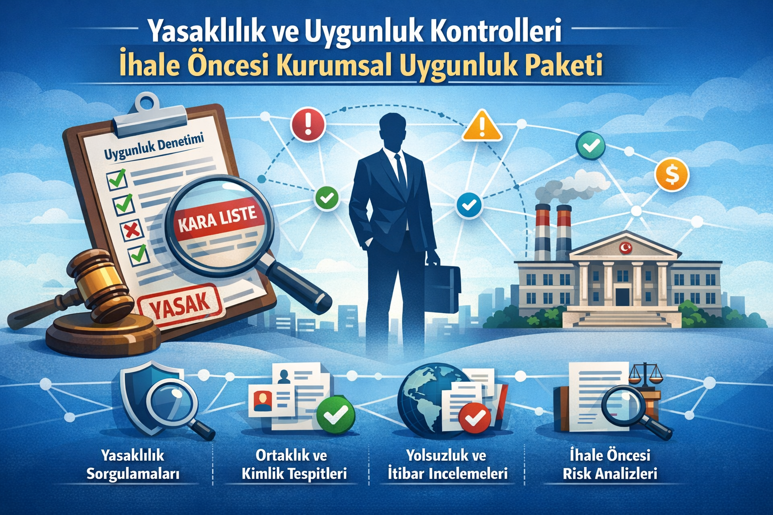 Yasaklılık ve Uygunluk Kontrolleri İhale Öncesi Kurumsal Uygunluk Paketi