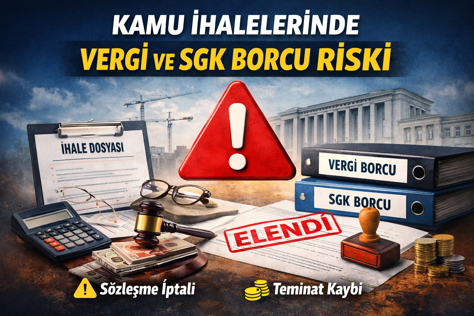 İhalelerde Vergi ve SGK Borcu Kontrolü