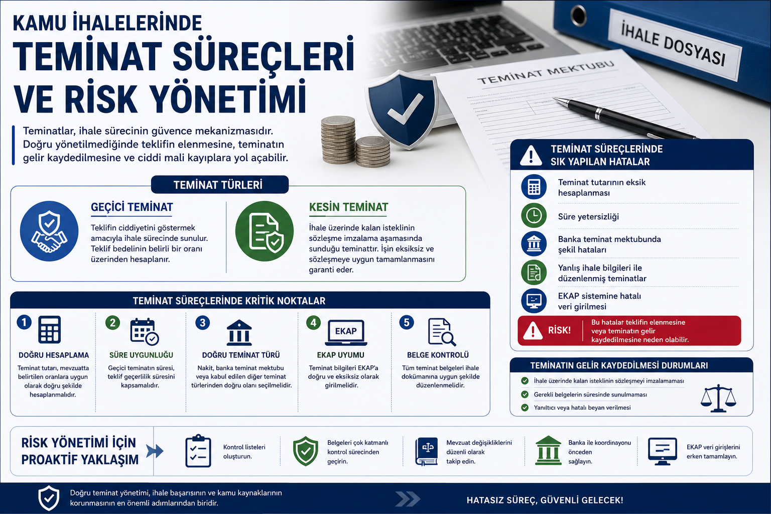 Kamu İhalelerinde Teminat Süreçleri ve Risk Yönetimi