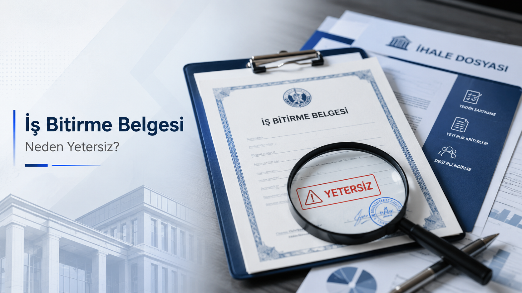 İhalelerde İş Bitirme Belgesi Neden Yetersiz Sayılır
