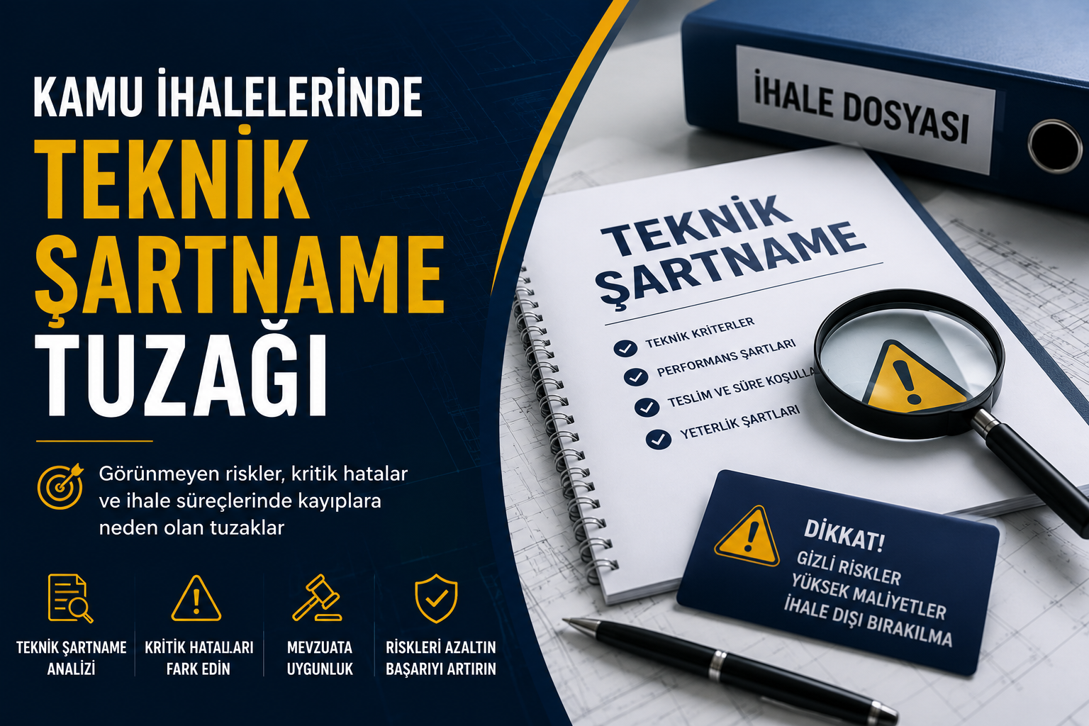 Kamu İhalelerinde Teknik Şartname Tuzağı
