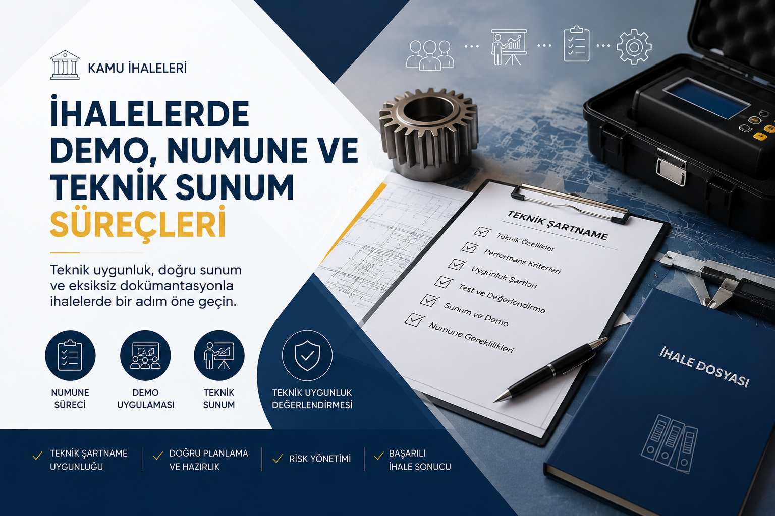 İhalelerde Demo, Numune ve Teknik Sunum Süreçleri