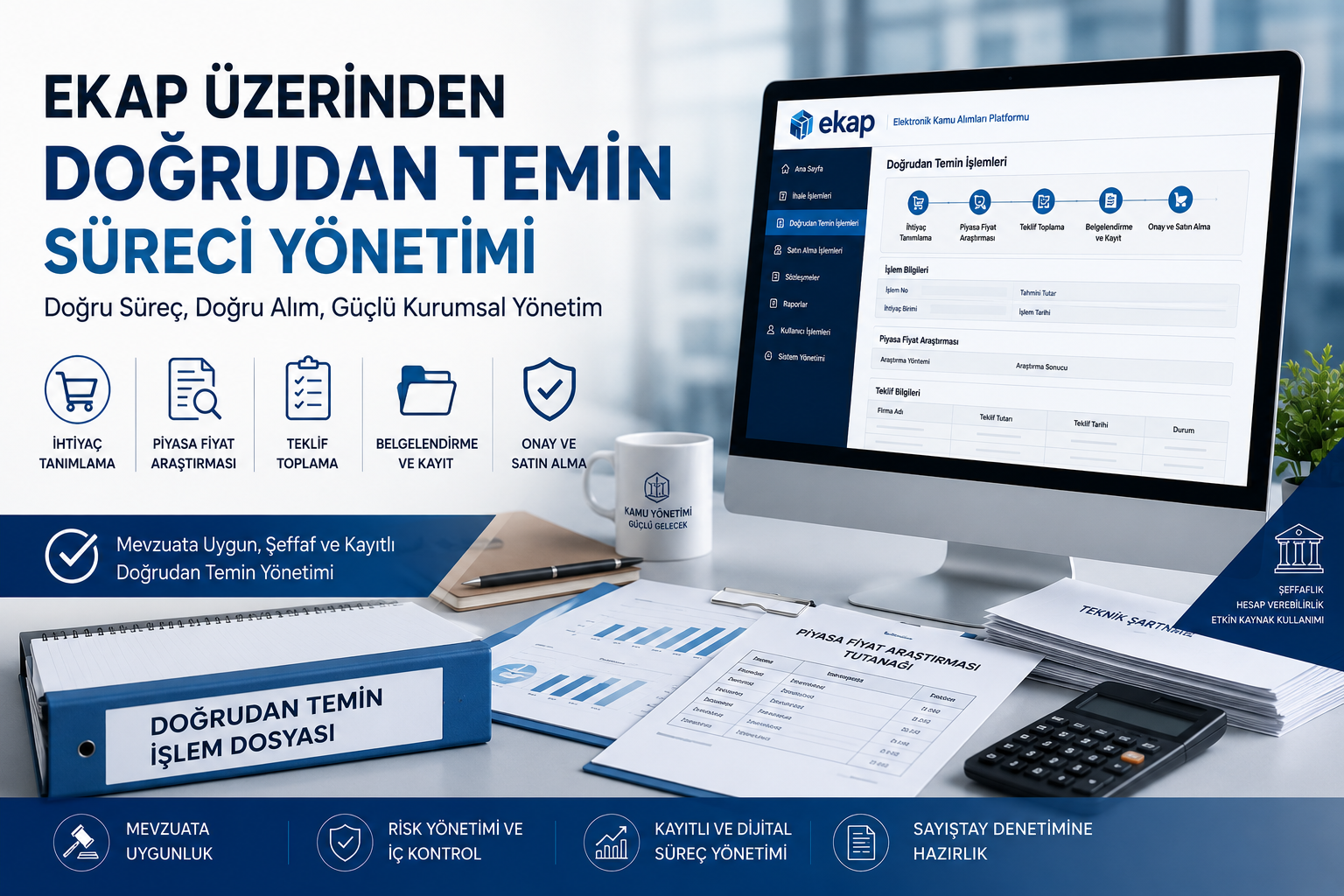 EKAP Üzerinden Doğrudan Temin Süreci Yönetimi