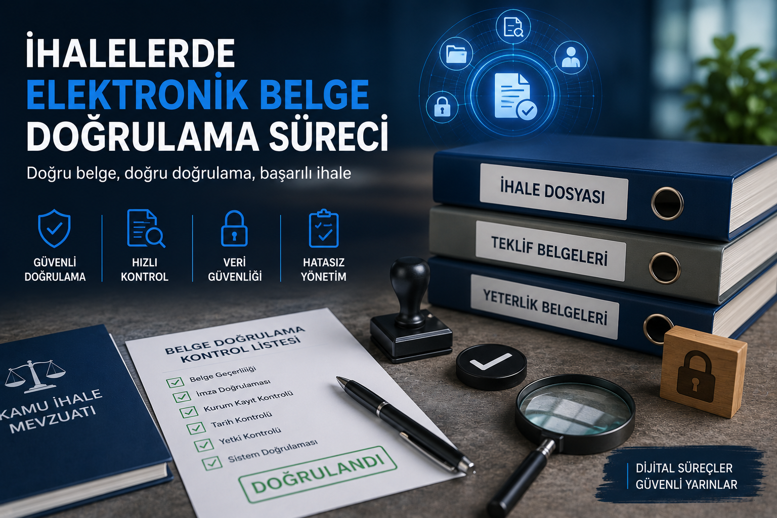 İhalelerde Elektronik Belge Doğrulama Süreci