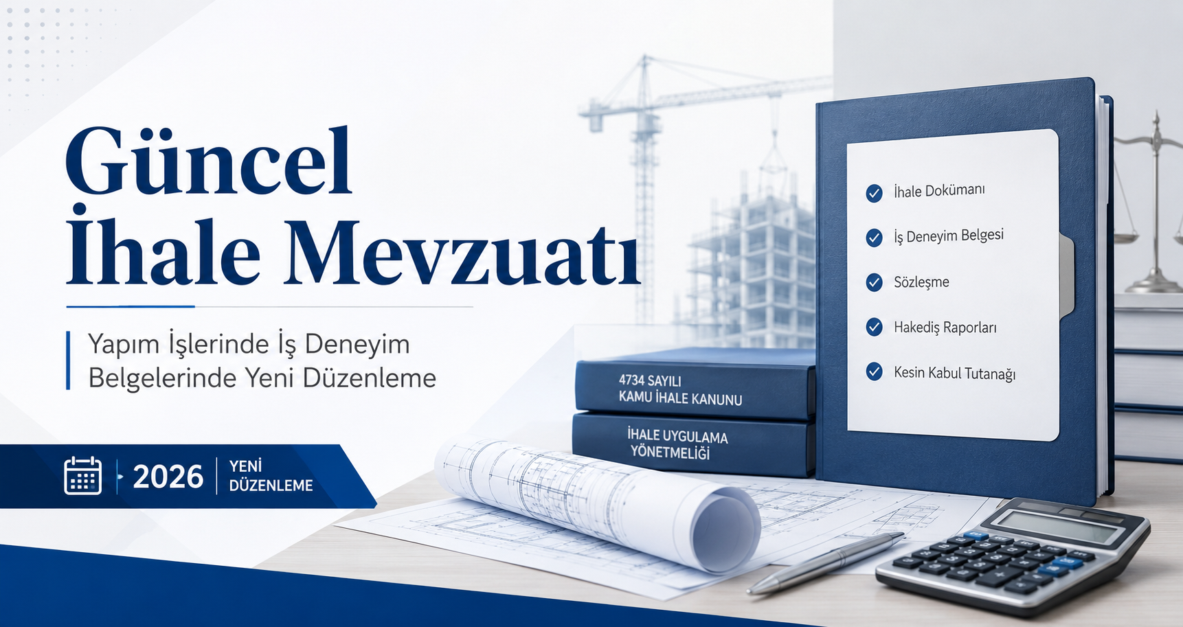 Yapım İşlerinde İş Deneyim Belgelerinin Güncellenmesinde Yeni Dönem