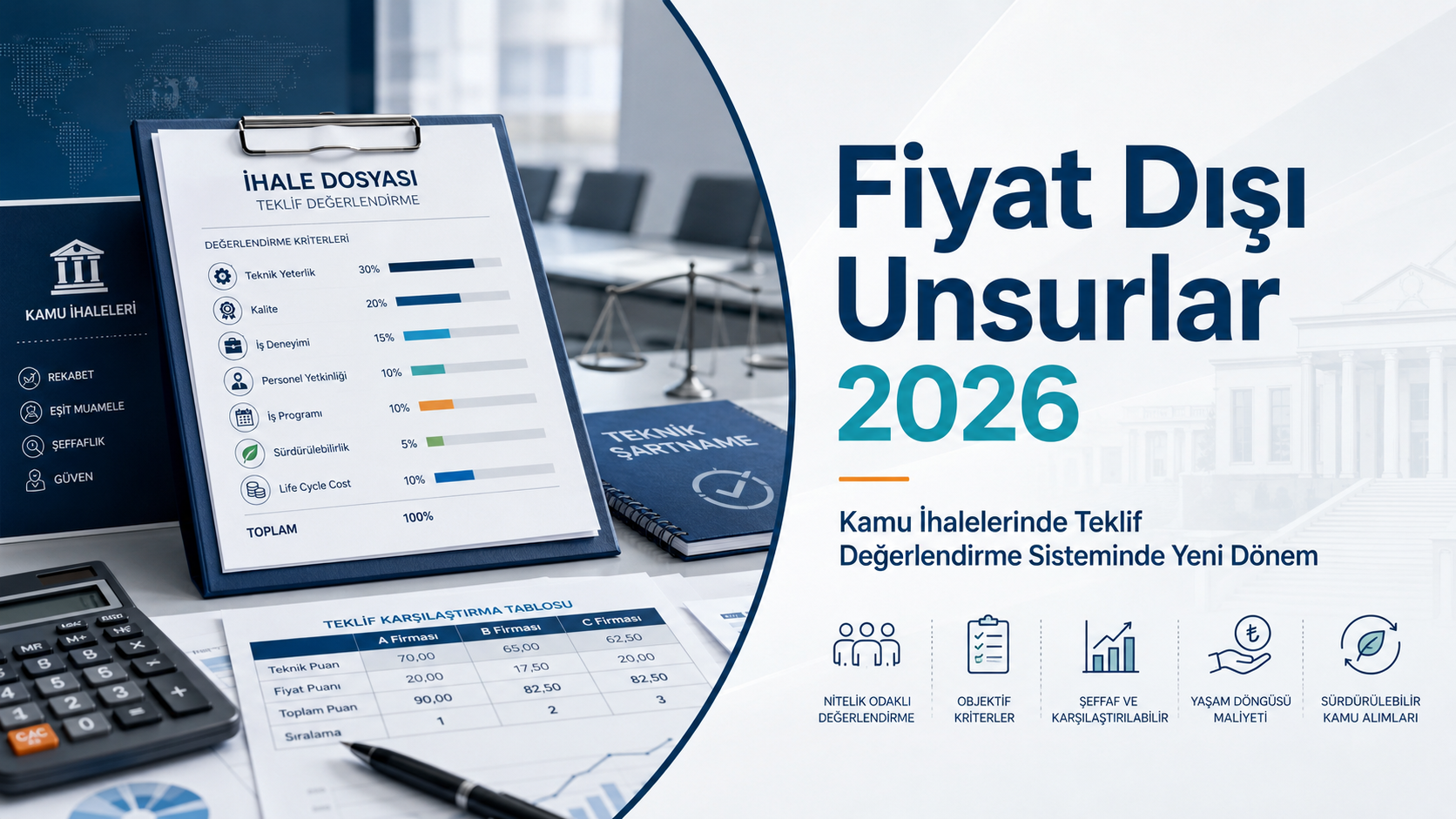 Fiyat Dışı Unsurlar 2026 Kamu İhalelerinde Teklif Değerlendirme Sistemi Nasıl Değişiyor