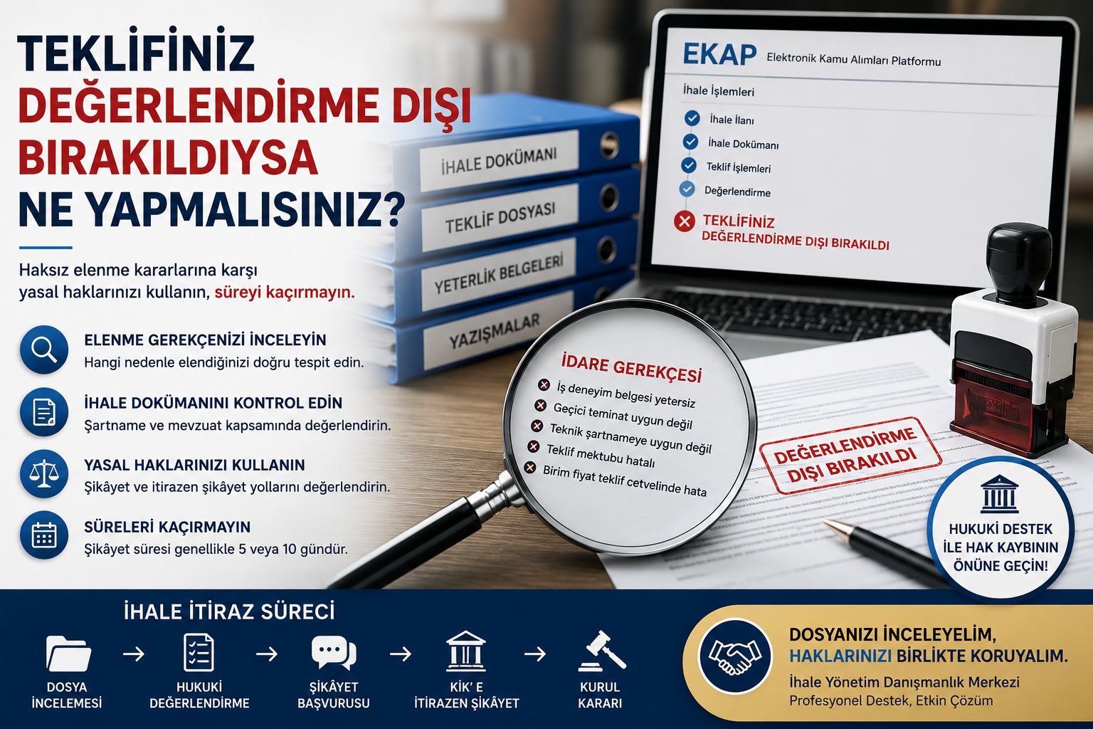 Teklifiniz Değerlendirme Dışı Bırakıldıysa Ne Yapmalısınız