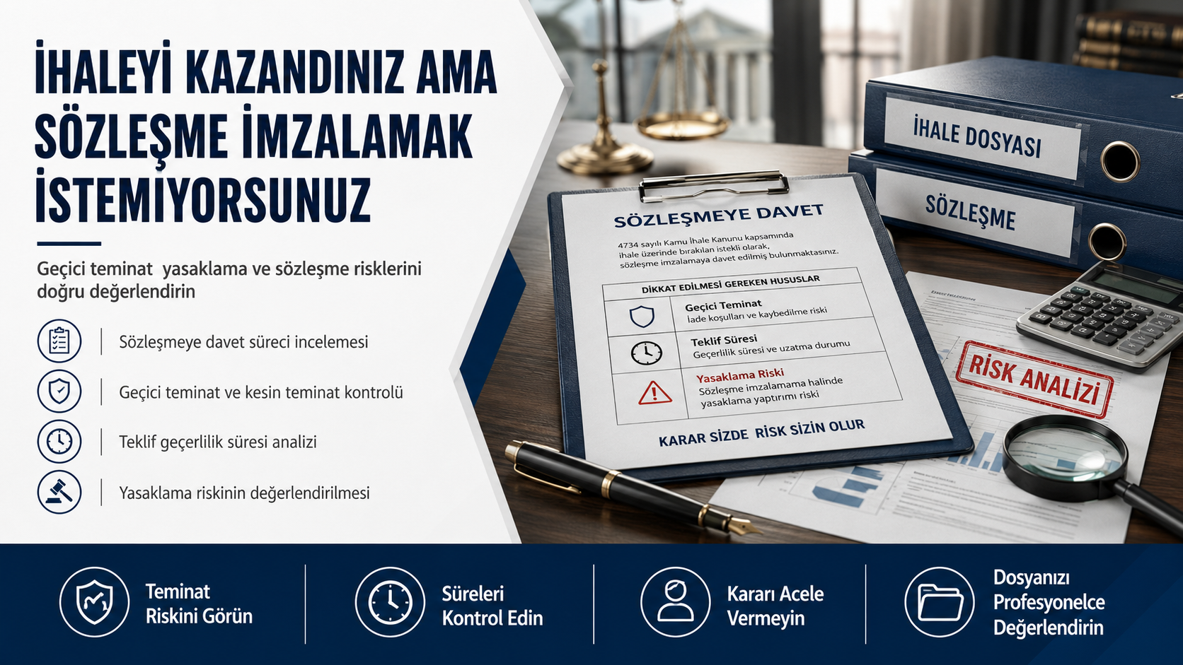 İhaleyi Kazandınız Ama Sözleşme İmzalamak İstemiyorsunuz Ne Olur