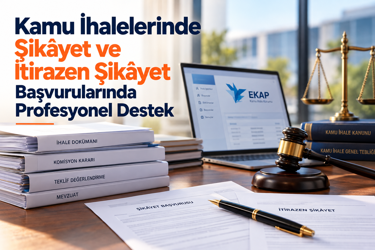 Kamu İhalelerinde Şikâyet ve İtirazen Şikâyet Başvurularında Profesyonel Destek