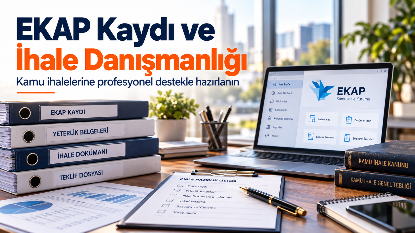 EKAP Kaydı ve İhale Danışmanlığı Kamu İhalelerine Profesyonel Destekle Hazırlanın