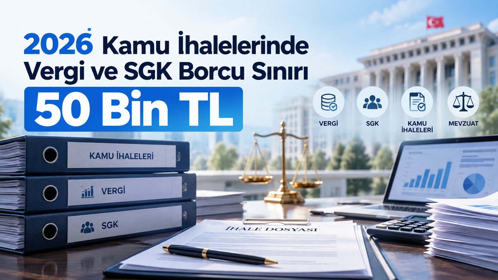 2026 Kamu İhalelerinde Vergi ve SGK Borcu Sınırı 50 Bin TL Oldu